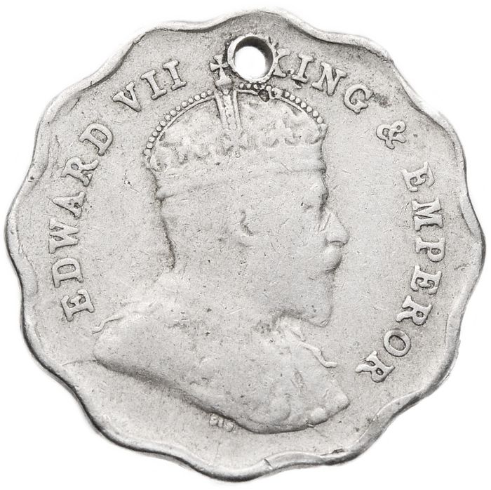 1 анна 1908 Индия (Британская) VF