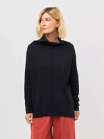 Лонгслив оверсайз с воротником