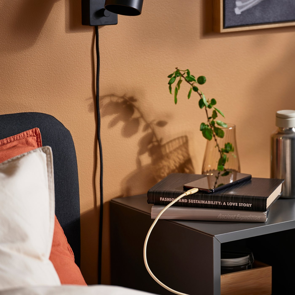 IKEA LILLHULT  (ИКЕА ЛИЛЛХУЛТ)  -  Кабель USB-C - USB-C - ярко-бежево-жёлтый 3.0 м