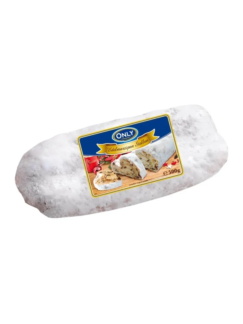 Дрожжевой пирог с марципановой начинкой "Stollen", 500 г