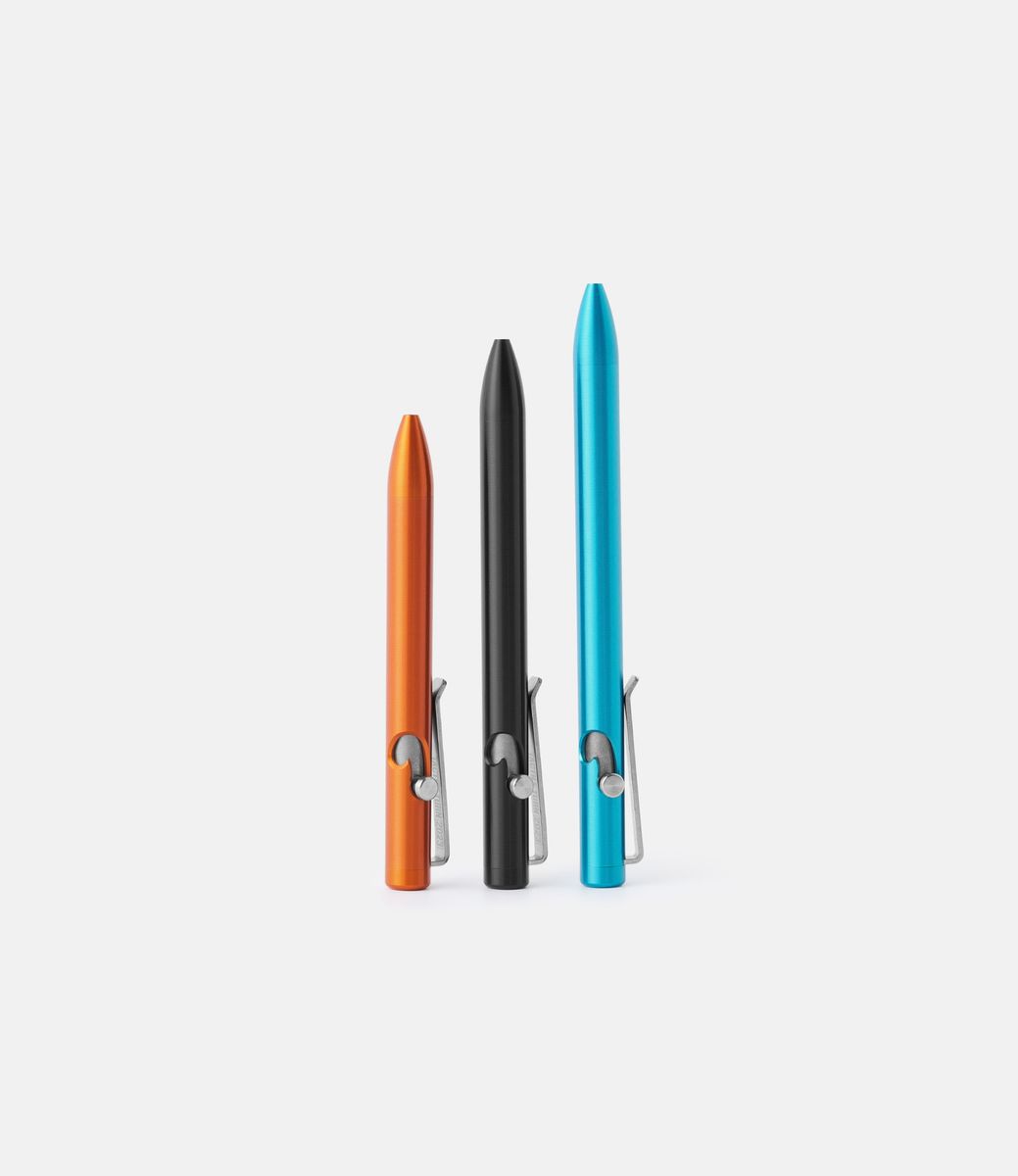 Tactile Turn Aluminum Bolt Action Pen Turquoise — ручка из алюминия