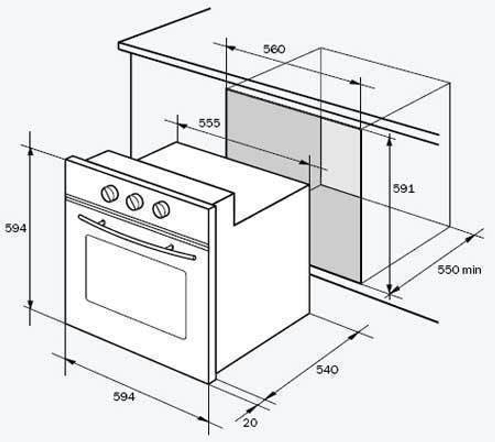 Встраиваемый электрический духовой шкаф DeLonghi SLMB 9 RUS