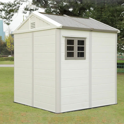 Садовый пластиковый сарай HouzBlock Comfort-2 7,5x7,5