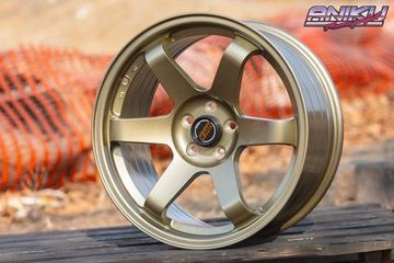 Комплект дисков Volk Racing TE37SL R17 8j ET+35 5*100 Bronze