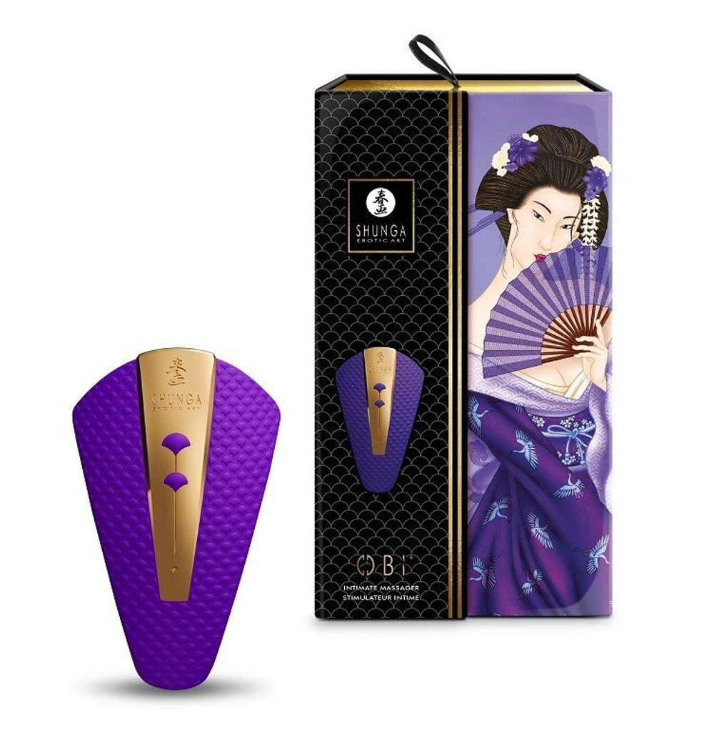 Фиолетовый клиторальный вибростимулятор OBI (Цвет: фиолетовый)