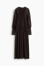 Шифоновое платье макси - H&M