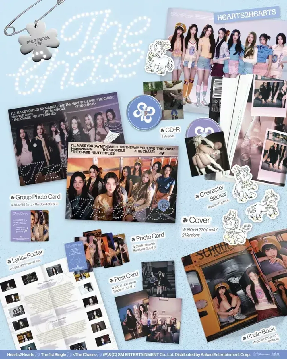 Альбом HEARTS2HEARTS - THE CHASE [Photobook ver.] (A ver.)