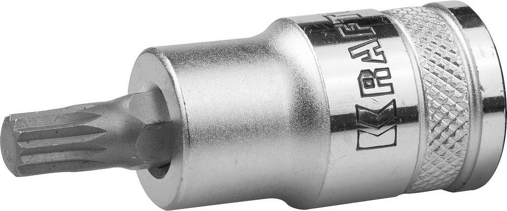 KRAFTOOL SPLINE, 1/2″, М8, Торцовая бита-головка (27911-08)