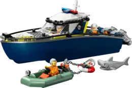 Конструктор LEGO City 60456 Погоня за полицейским катером