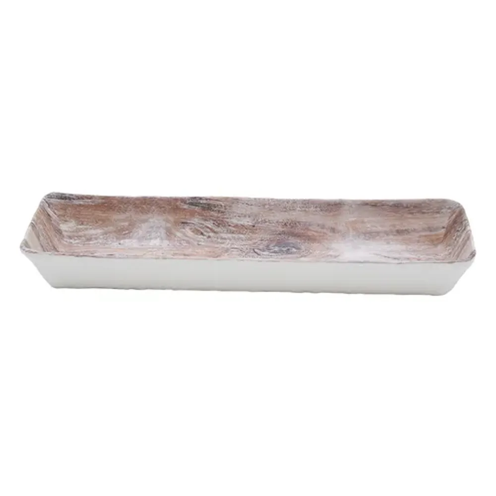 Блюдо 53*16*6,2 см прямоуг. с бортом Birch 2500 мл пластик меламин P.L. Proff Cuisine