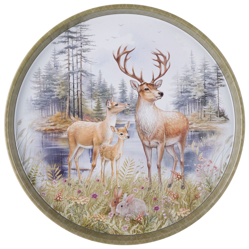 ПОДНОС СЕРВИРОВОЧНЫЙ AGNESS 33*2,1 СМ