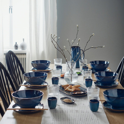 IKEA GLADELIG  (ИКЕА ГЛАДЕЛИГ)  -  Миска - синяя 19 см