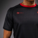 Тренировочная футболка Venum x Roger Gracie Signature Black/Red