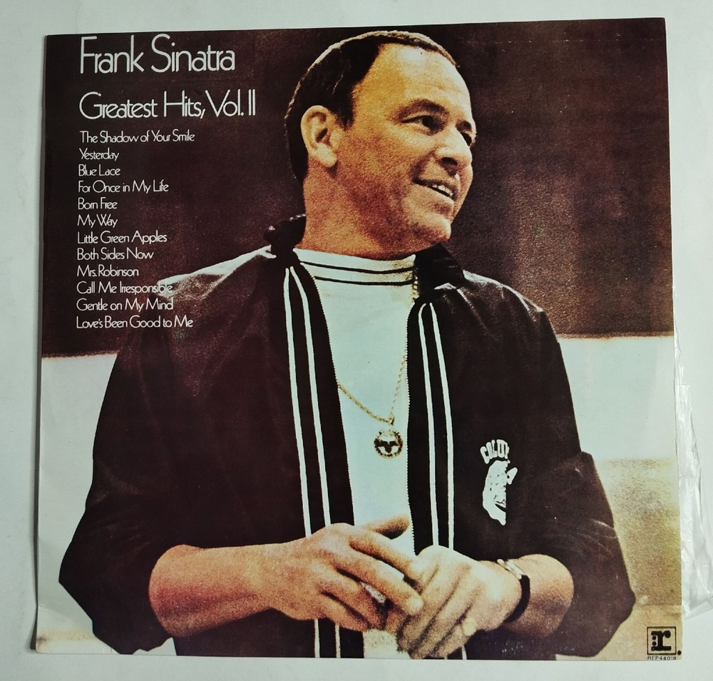 Винтажная виниловая пластинка LP Frank Sinatra Greatest Hits, Vol. II (Spain 1973)