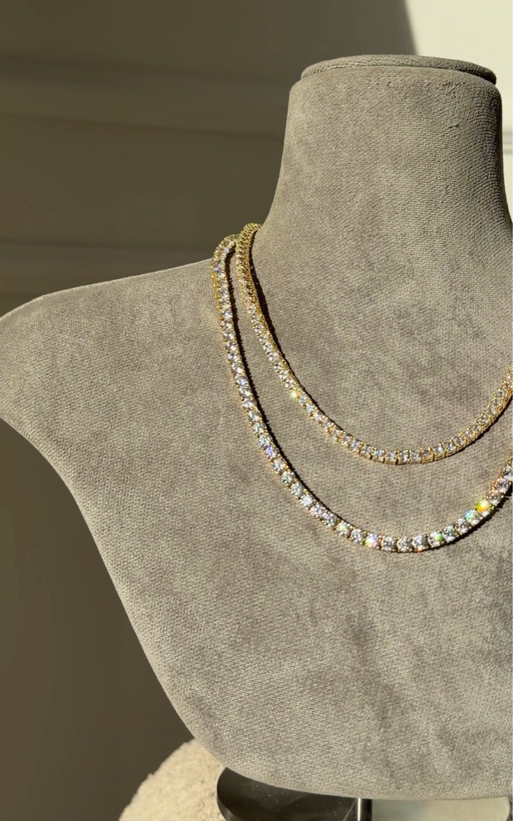 Колье POSH GLAM Gold 4 mm