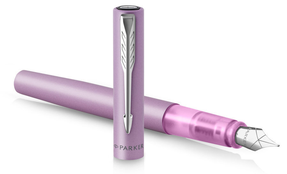 Parker Vector XL - F21 пурпурный, перьевая ручка, F, подар.кор.