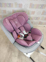 Автокресло детское Rant Nitro Isofix группа 0/1/2/3 (0-36) Grey/Pink
