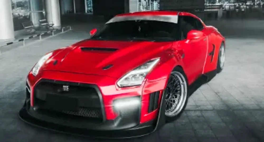 Широкий обвес для Nissan GT-R R35 2016-2023 Ниссан карбоновый тюнинг Robot robotbodykits