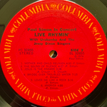 Paul Simon With Urubamba And The Jessy Dixon Singers ‎– Paul Simon In Concert Live Rhymin (США 1974г.)