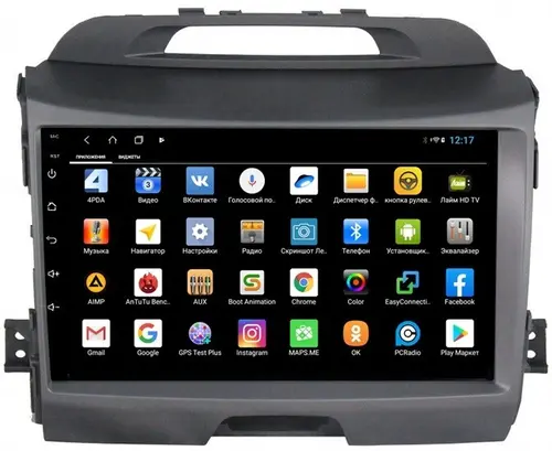Магнитола для KIA Sportage 2010-2016 - Parafar PF537XHD на Android 13, CarPlay, 4G SIM-слот