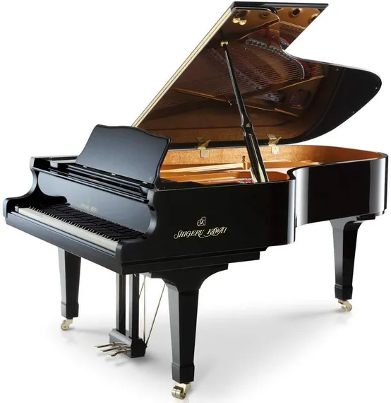 KAWAI SK-6L M/PEP - рояль премиум-кл., 214х154х102, банкетка (SK), черный полиров.,механизм Millenni