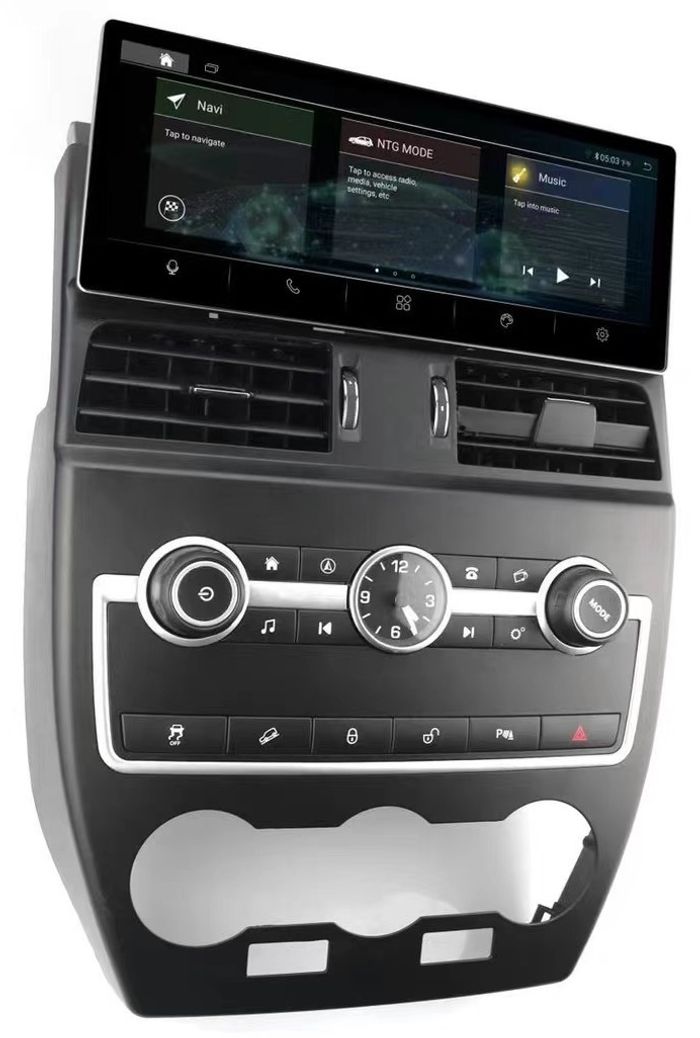 Магнитола для Land Rover Freelander 2 2006-2012 (Denso) - RDL-6712 монитор 12.3" на Android 13, Быстрая, CarPlay, 4G SIM-слот
