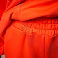 Шорты унисекс "Вb team" Яркий коралл