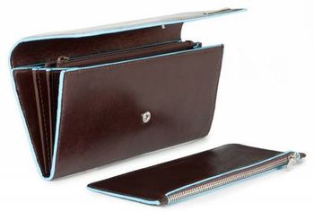 Портмоне Piquadro Blue Square коричневый телячья кожа (PD3889B2/N)