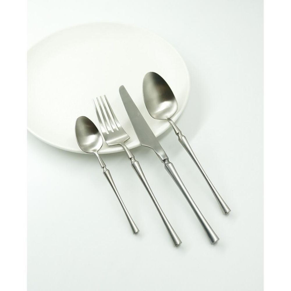 Нож столовый 22,9 см матовый цвет серебро PVD 1920-Silvery P.L. [12]
