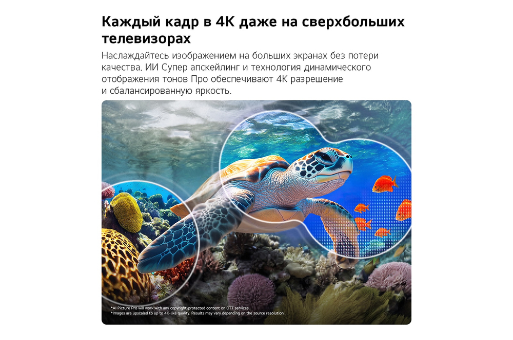 85-дюймовый умный телевизор LG 85QNED83B6A QNED evo AI Mini LED