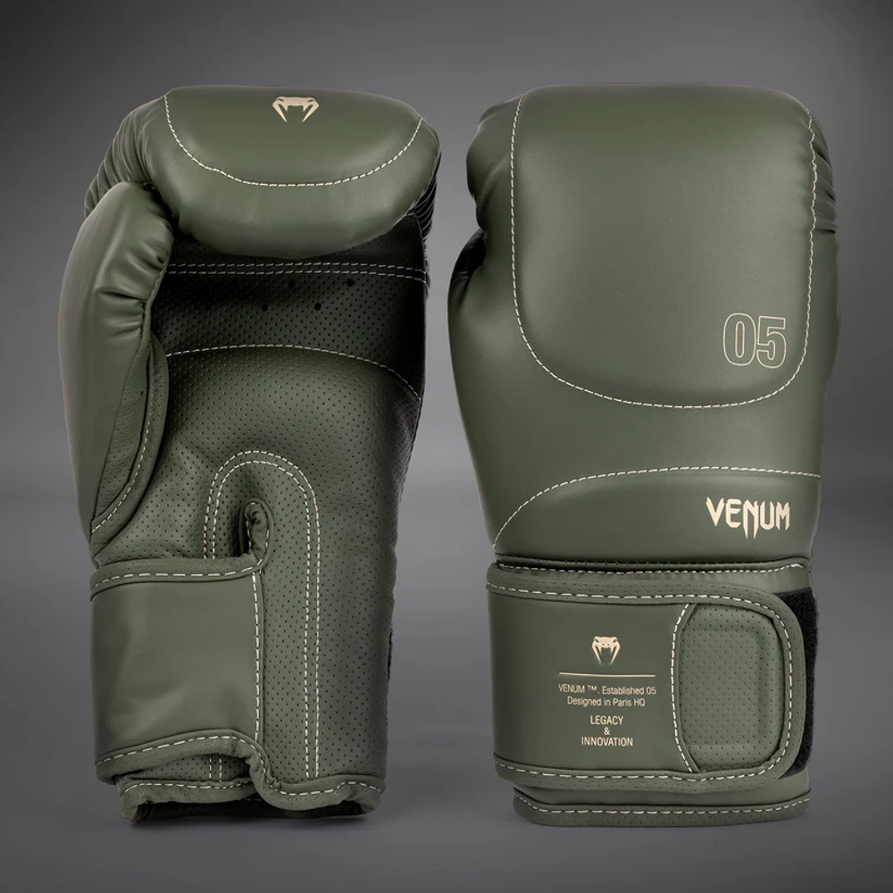 Боксерские перчатки Venum Impact Evo Earth Khaki