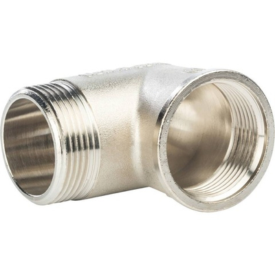 Угольник STOUT никелированный 1 1/4" ВР/НР
