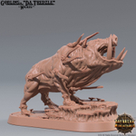 Вепрь монстр миниатюра для dnd, днд, pathfinder, фентези, Настольная игра, НРИ, Варгейм, РПГ