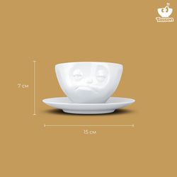 Чайная пара Snoozy, 200 мл, белая