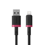 Usb Кабель-зарядка Lightning Baseus Dura Series 2.4A 1м (P10377801U01-01) красно-черный