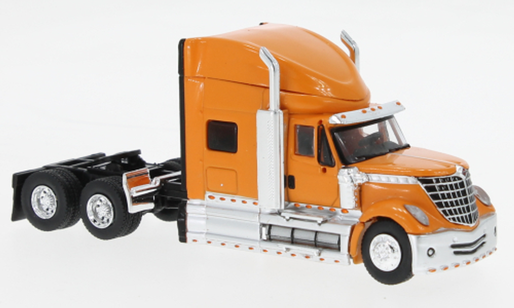 Тягач International Lonestar, оранжевый, 2010, 1:87