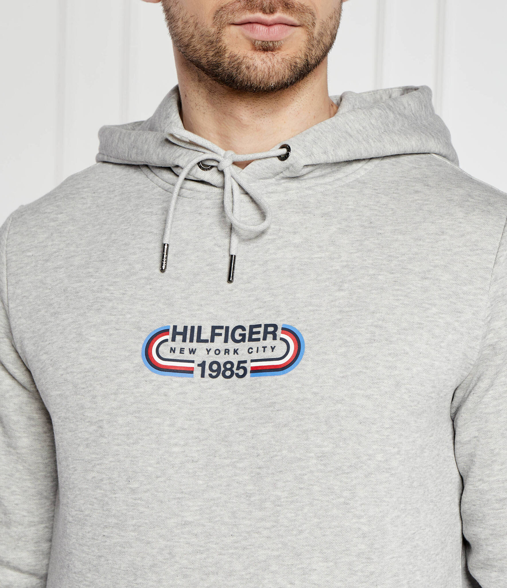 Худи TRACK GRAPHIC Tommy Hilfiger - серый(MW0MW34445)