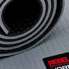 Мат для йоги и аэробики двухслойный 6 мм REBEL HARDMAT