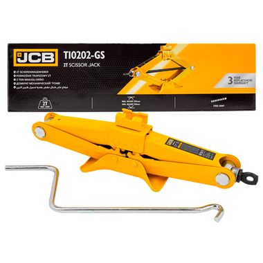 Домкрат механический ''ромб''2т JCB JCB-10202 (GS)