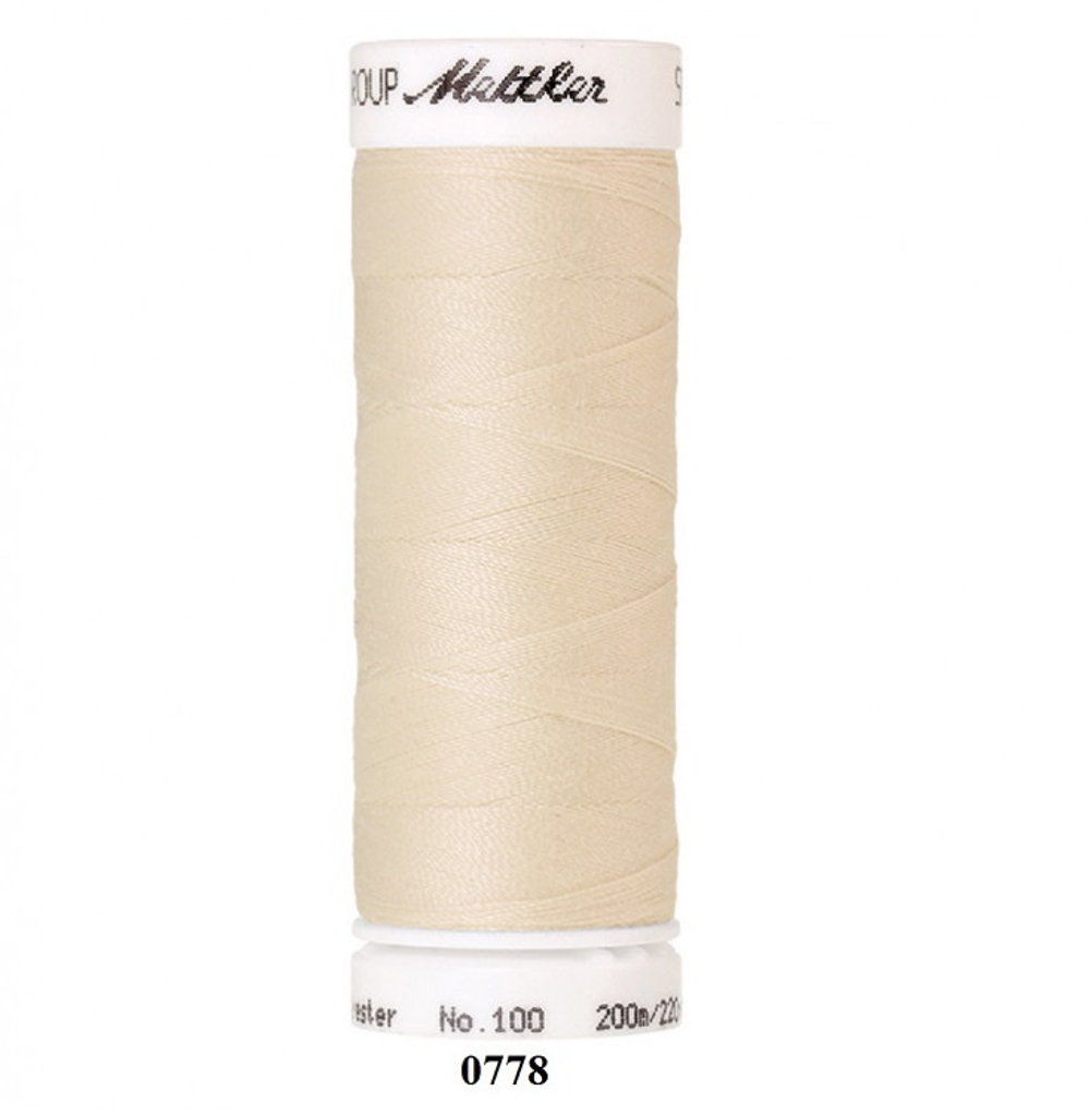 Нить METTLER SERALON № 100 200 м цвет 0778