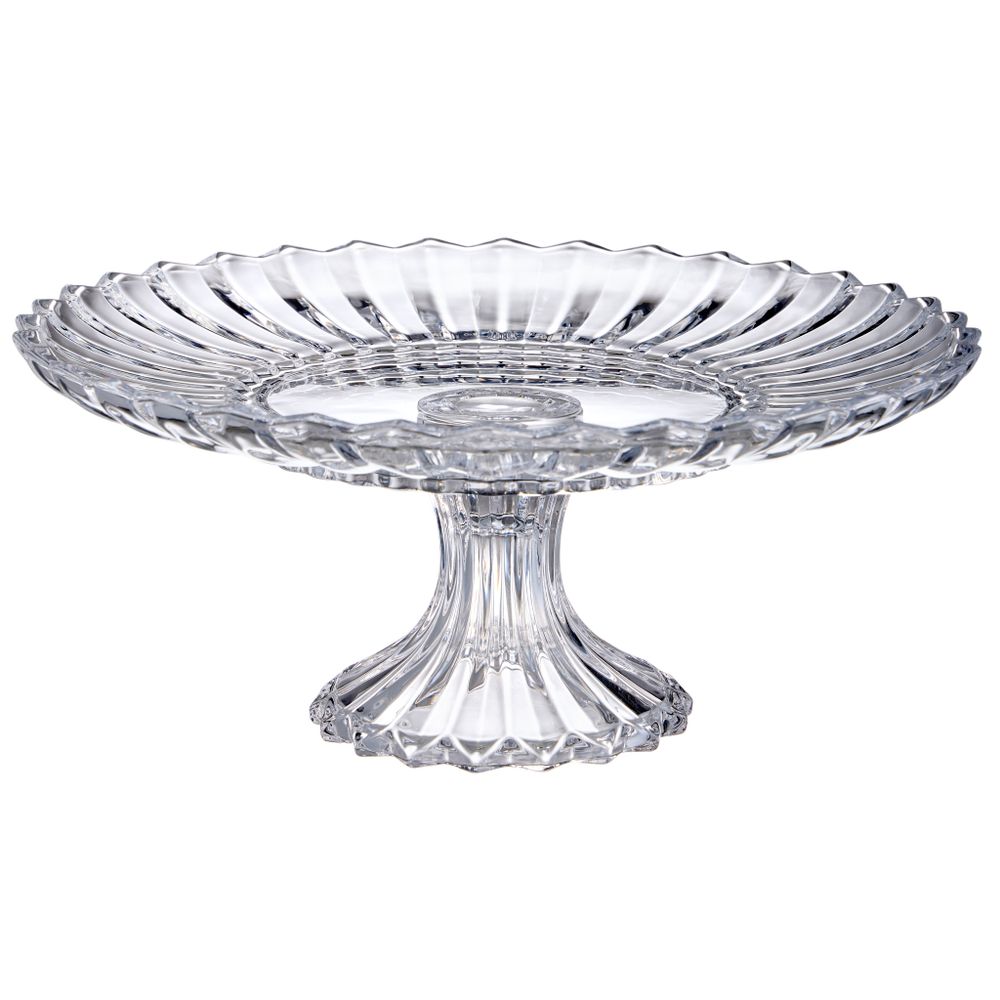 БЛЮДО СЕРВИРОВОЧНОЕ НА НОЖКЕ LEFARD "BRILLIANCE" КРУГЛОЕ, 29,5*13,5 СМ