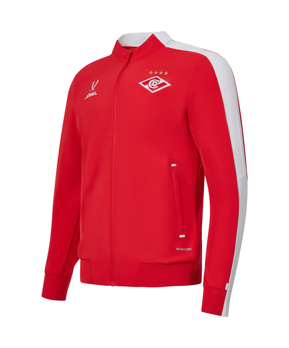 Куртка парадная Jögel PREMIER PerFormDRY Spartak Woven Jacket, красный