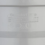 Тройник Ostendorf HTEA d90х50 мм 45° пластиковый для внутренней канализации (114220)