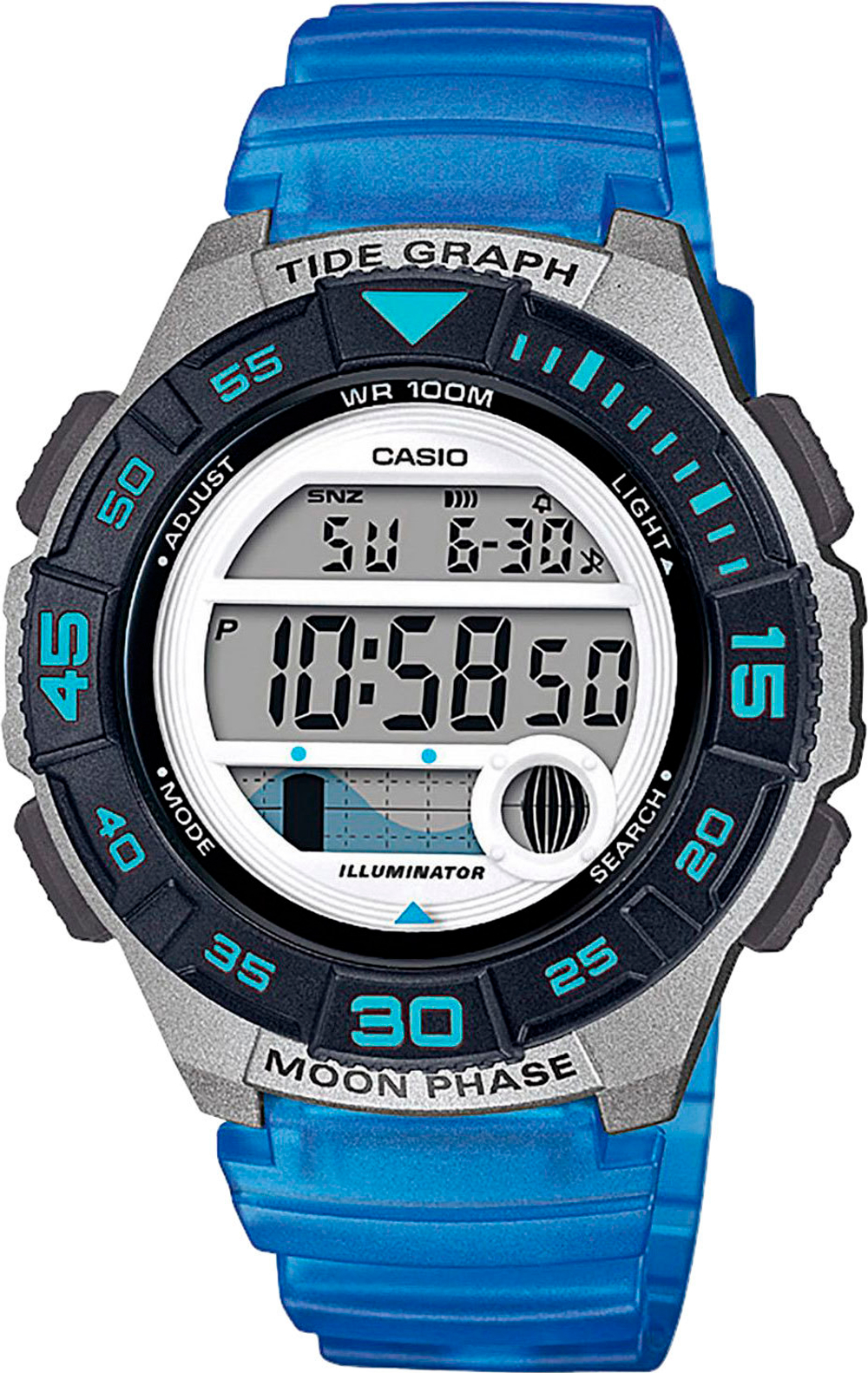 Японские наручные часы Casio Collection LWS-1100H-2AVEF