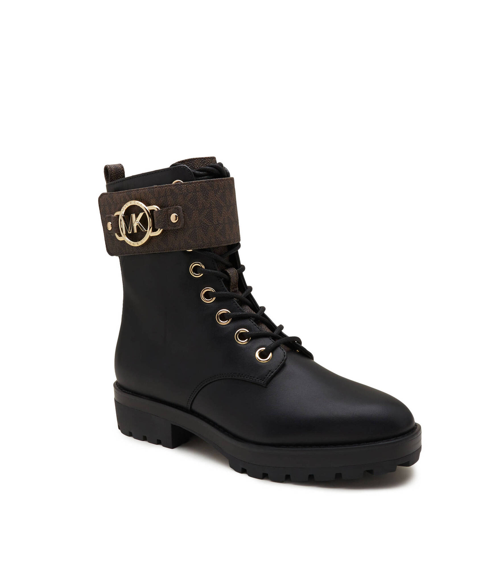 Кожаные ботильоны Michael Kors - черный(40F3ROFE1L)