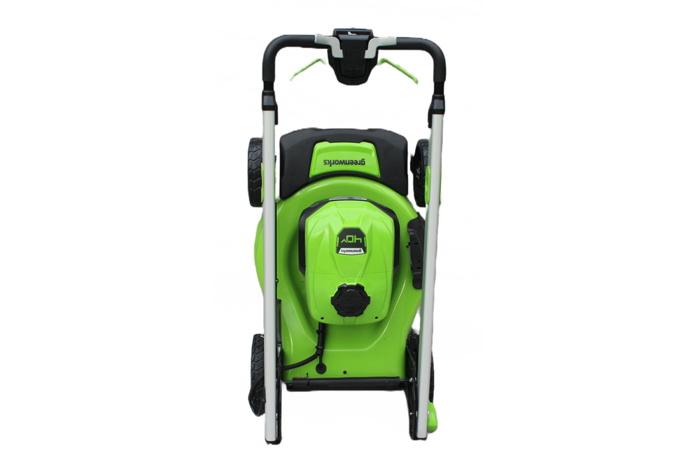 Аккумуляторная самоходная газонокосилка Greenworks GD40LM48SPK5, 2517407UG.40v, 48 см, АКБ 5 А·ч и ЗУ