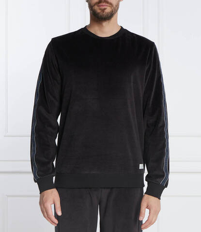 Худи TRACK TOP VELOUR Tommy Hilfiger - черный(UM0UM03010)