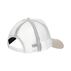 Quiet Please Cap - White, Beige