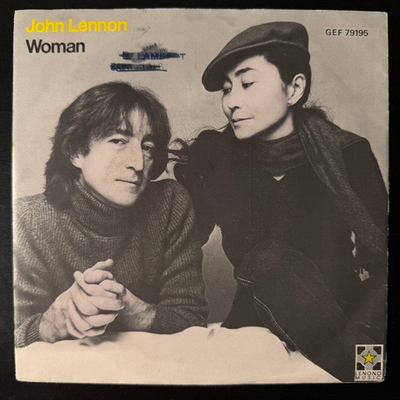 John Lennon ‎– Woman (Франция 1981г.) 7", 45 RPM