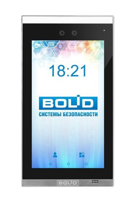 Биометрический контроллер доступа «С2000-BIOAccess-SF10». Считыватель  с контроллером по лицу. Быстрое распознование на расстоянии до 3 м.  Интерфейс-Ethernet. Объем памяти-10 тыс. шаблонов лиц, 100 тыс. событий.